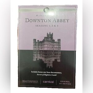 Downton Abbey DVD Set Season 1 2 3‎ 1-3 + Secrets Of Highclere Castle New